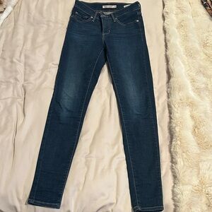 Levi's 310 Shaping Super Skinny Dark Blue Skinny Jeans for Women